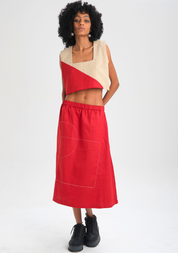 Red Bluebell Top