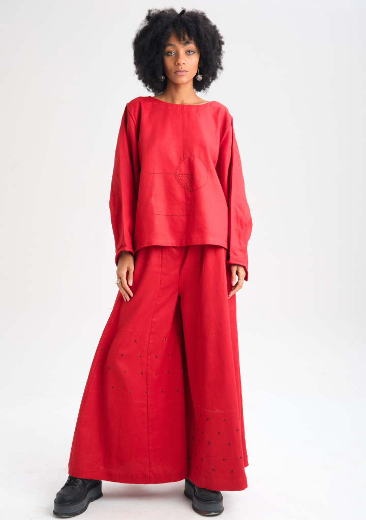 Red Calla Set