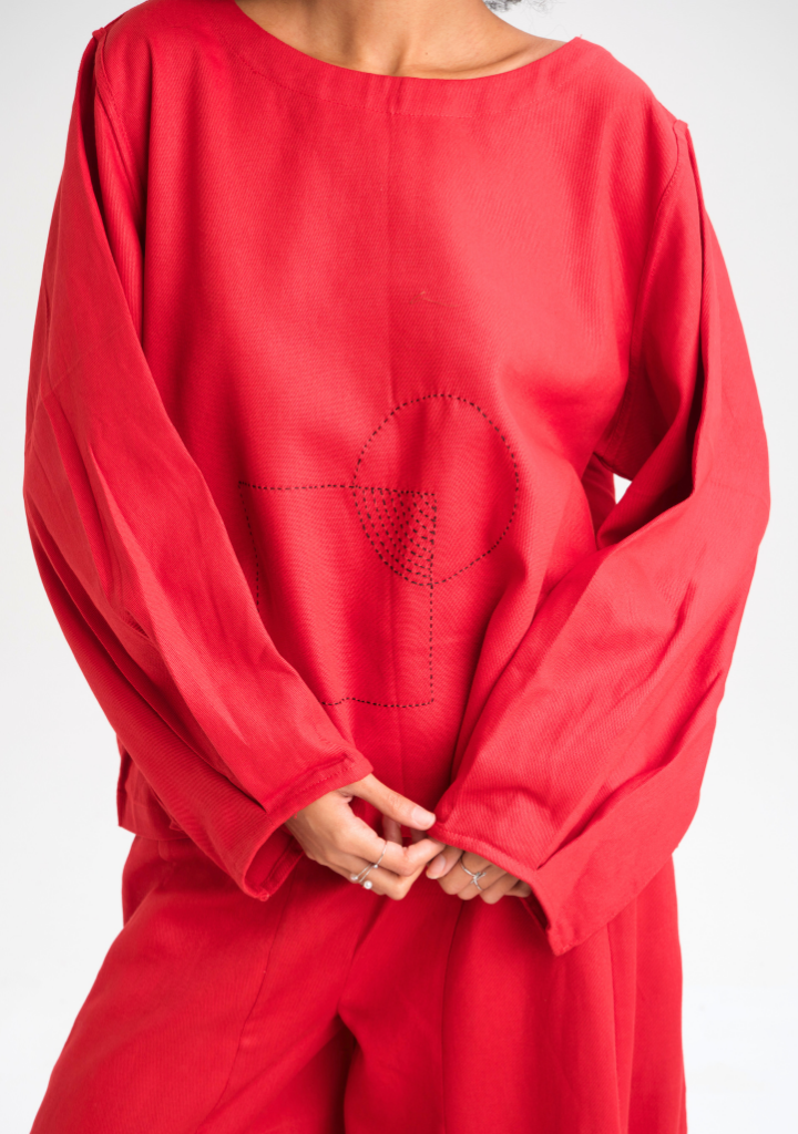 Red Calla Set