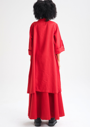 Red Camellia Blazer
