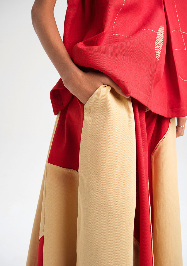 Red Freesia Set