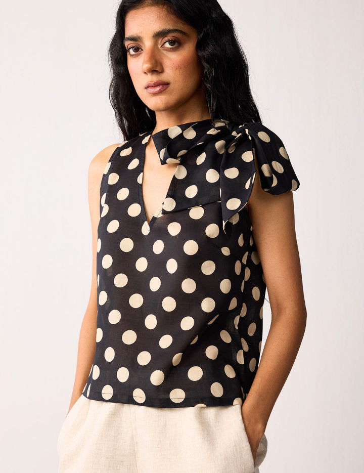 Regular-V-Neck-Polka-Dot-Top-Bow-Detail-A.png