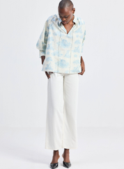 Animal Print Relaxed Shirt