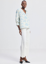 Animal Print Relaxed Shirt