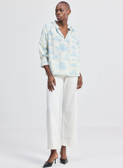 Animal Print Relaxed Shirt