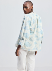 Animal Print Relaxed Shirt