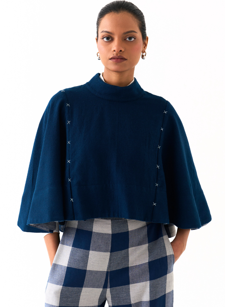 Reversible Poncho Set