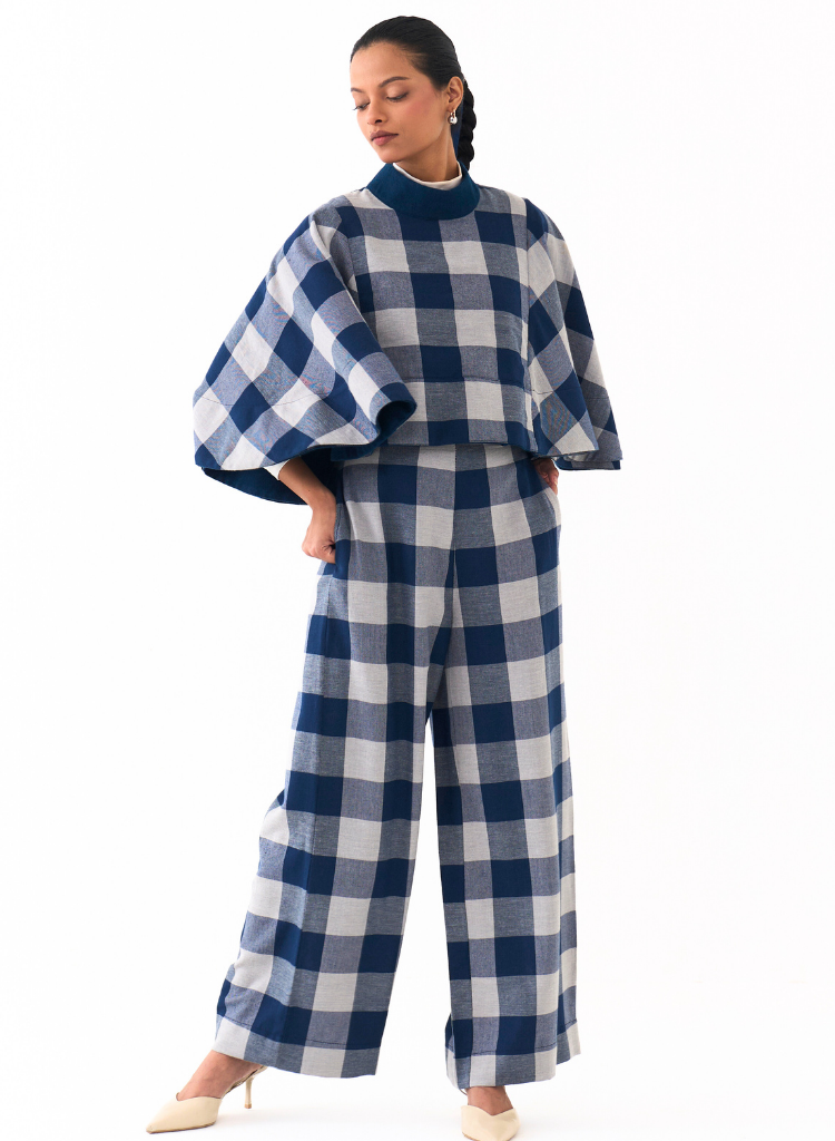 Reversible Poncho Set