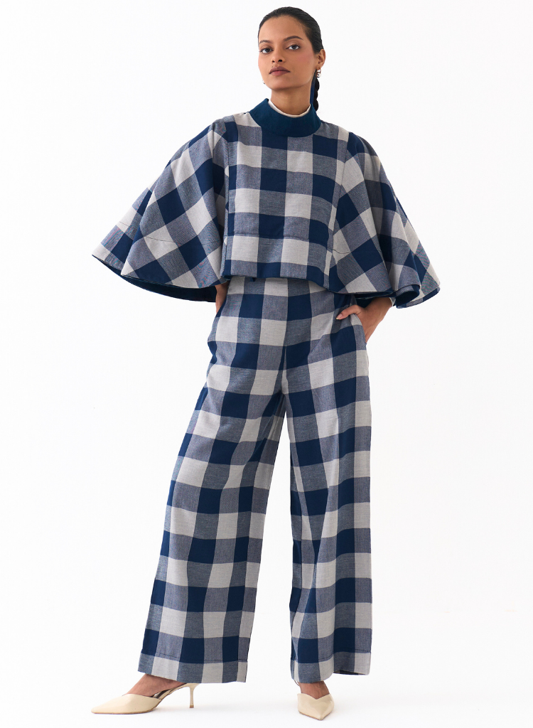 Reversible Poncho Set