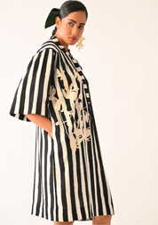 Revolt B&W Beach Dress