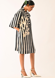 Revolt B&W Beach Dress