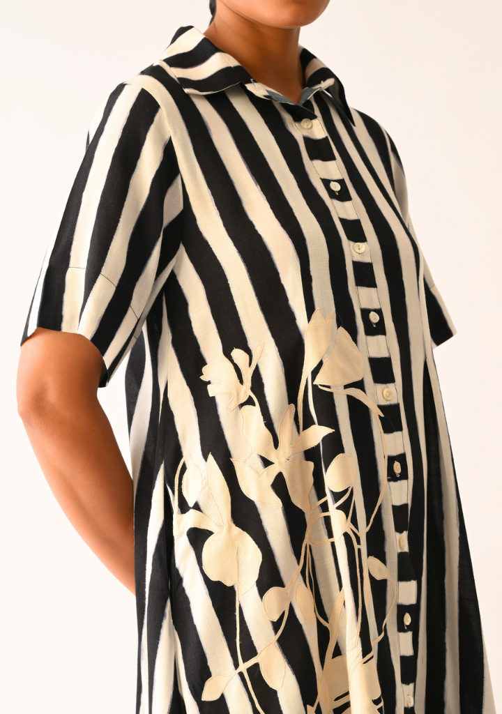 Revolt B&W Beach Dress