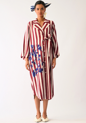 Revolt Bric Wrap Dress