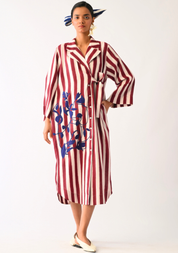 Revolt Bric Wrap Dress