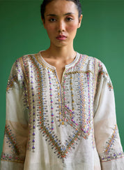 Rida Metallic Kurta