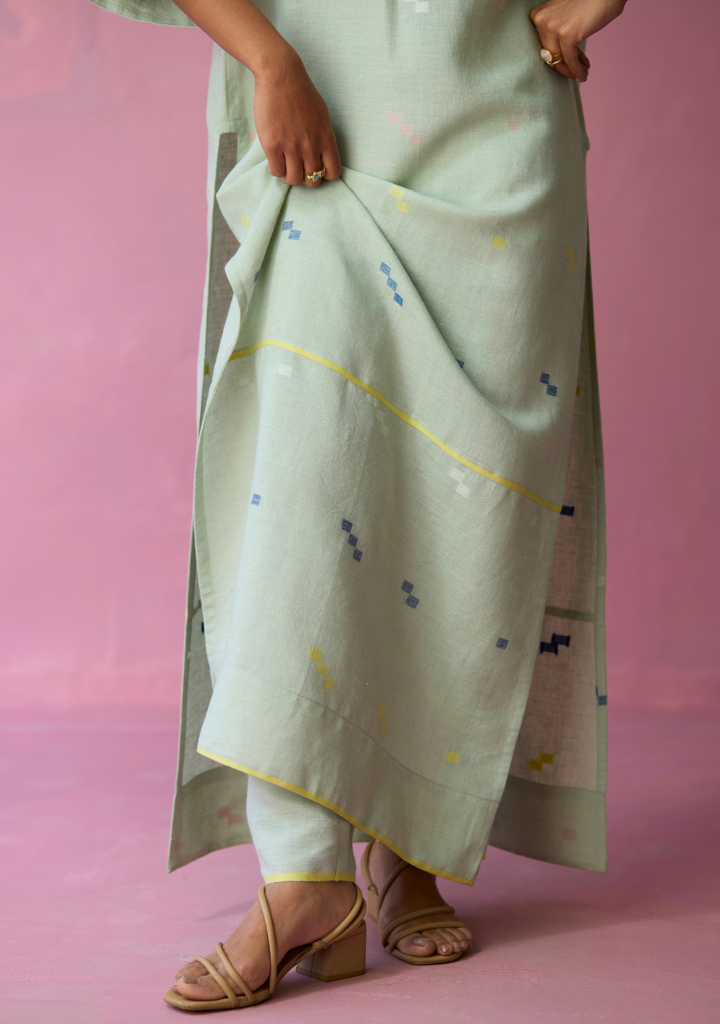 Rina High Slit Kurta