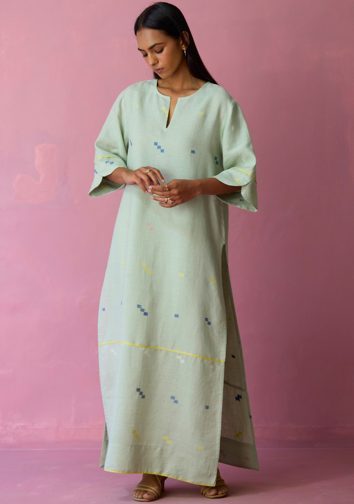 Rina High Slit Kurta