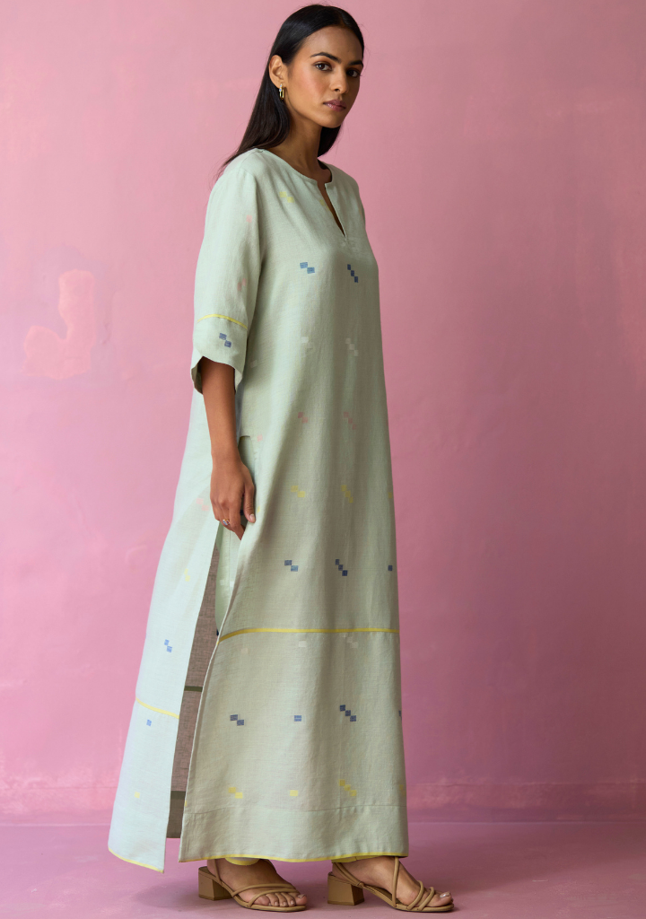 Rina High Slit Kurta