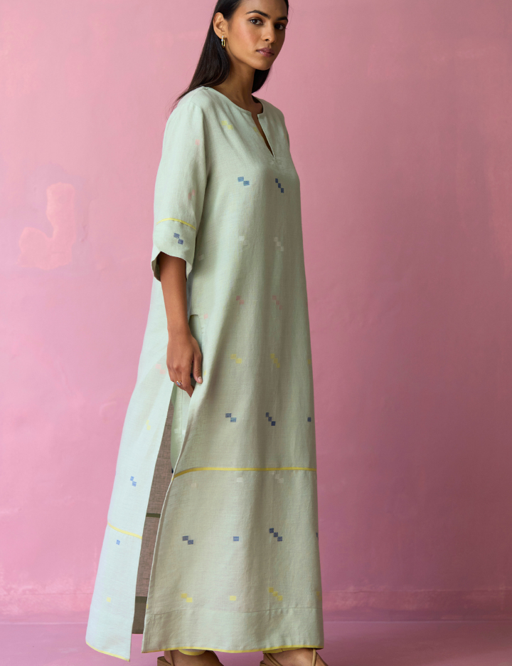 Rina High Slit Kurta