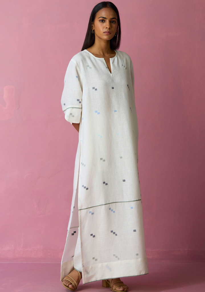 Rina High Slit Kurta