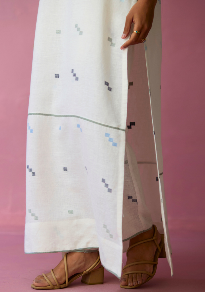 Rina High Slit Kurta