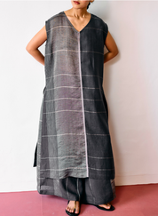Rira Metallic Tunic Set