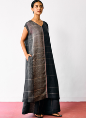 Rira Metallic Tunic Set