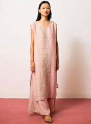 Rira Metallic Tunic Set