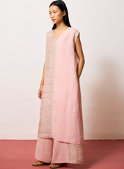 Rira Metallic Tunic Set