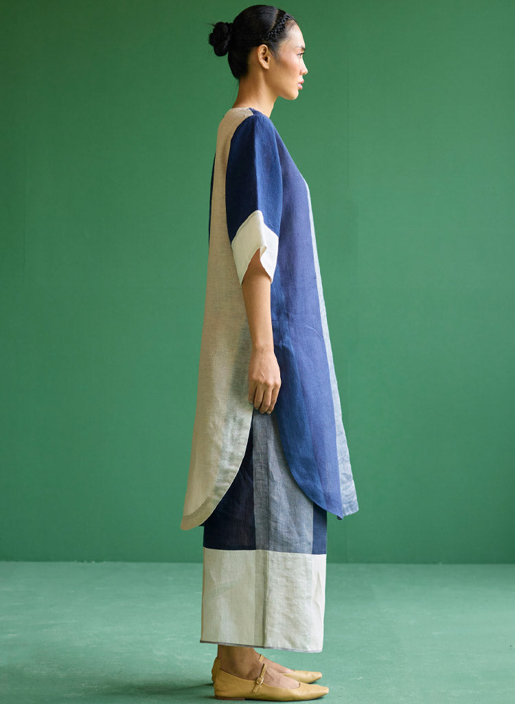 Risa Colour Blocked Kurta