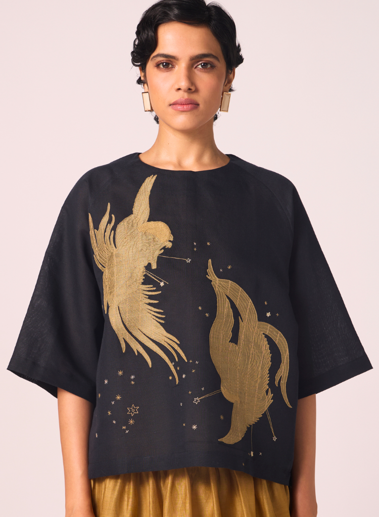 Roma Embroidered Top