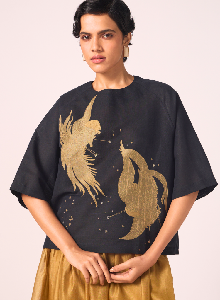 Roma Embroidered Top