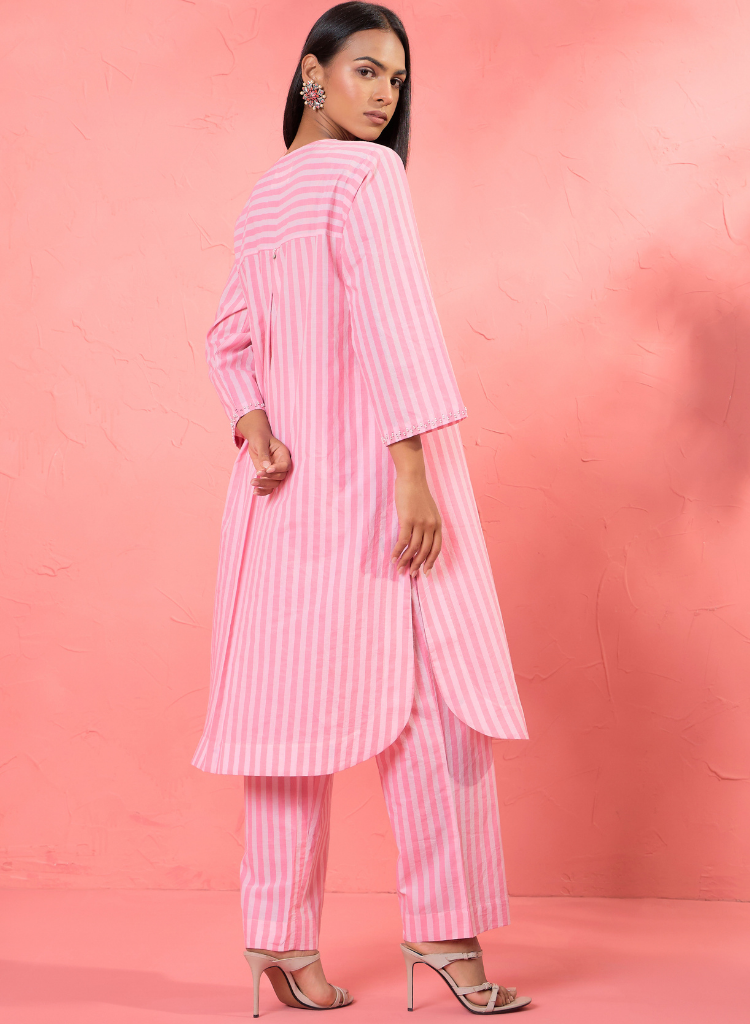 Rosa Stripe Kurta