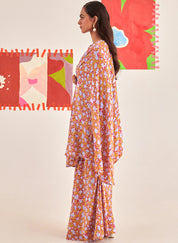 Rose Kaftan Skirt Set