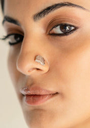 Rose Quartz Nose Pin