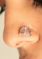 Rose Quartz Nose Pin