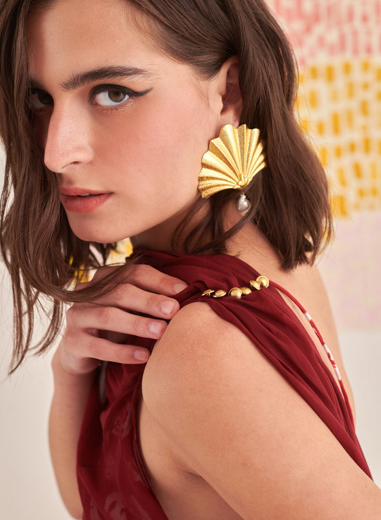 Rose Scarlet Slip Dress