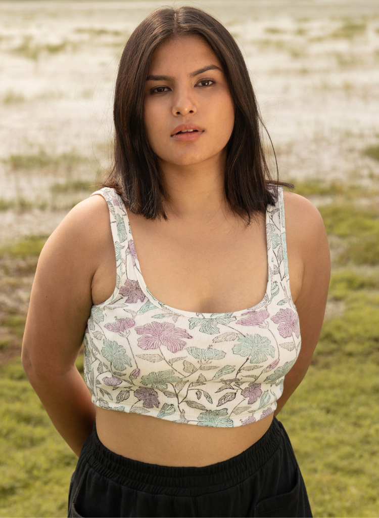 Roselle Crop Top