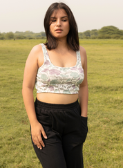 Roselle Crop Top