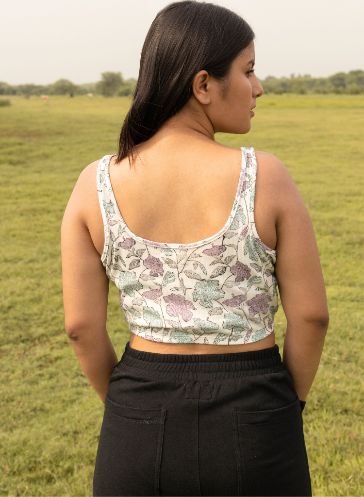 Roselle Crop Top