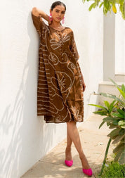 Rosewood Bandhani Dress