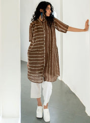 Rosewood Bandhej Tunic