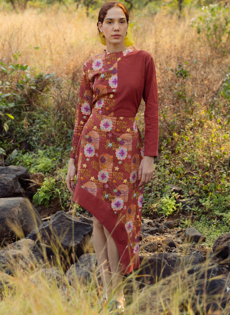 Russet Bloom Dress