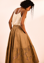 Rust Rose Skirt