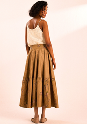 Rust Rose Skirt