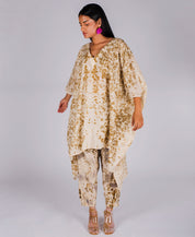 Saffron Kaftan Set