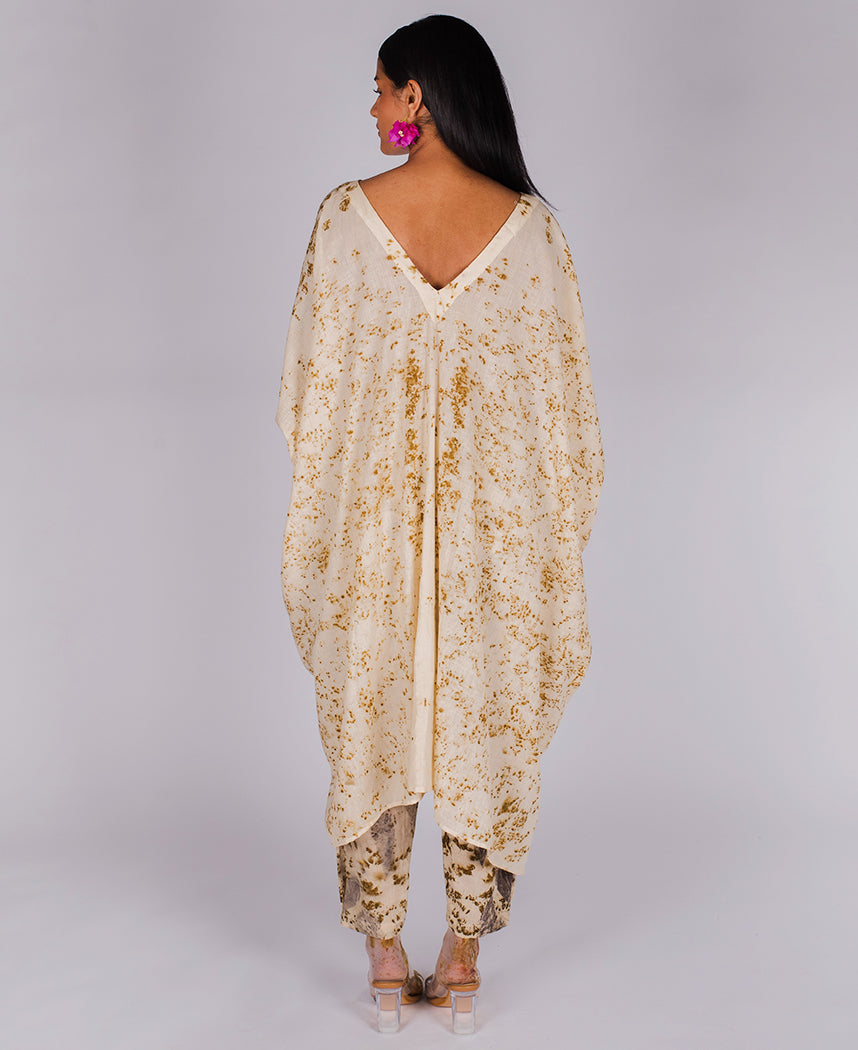 Saffron Kaftan Top