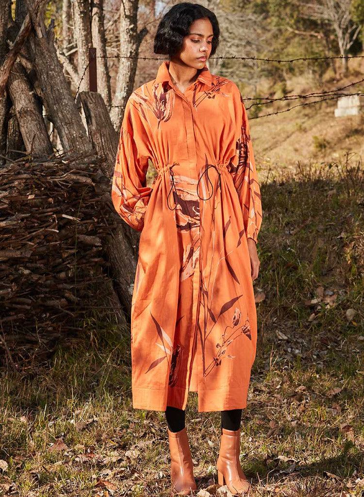 Saffron Parkha Dress