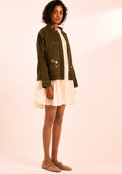Sage Flora Jacket