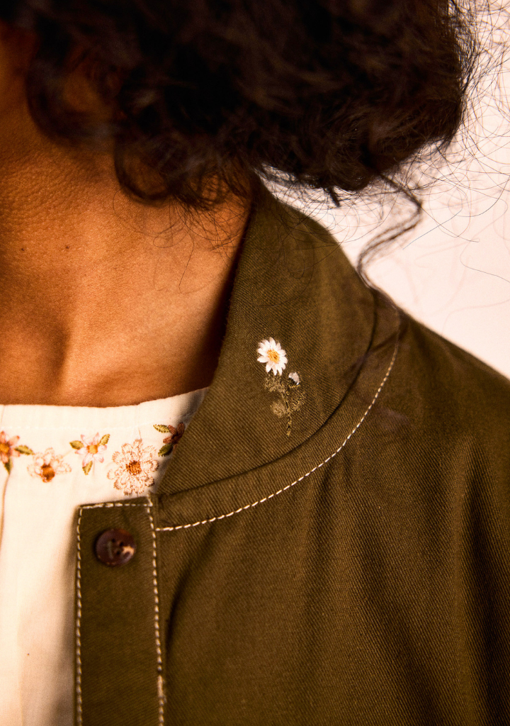 Sage Flora Jacket